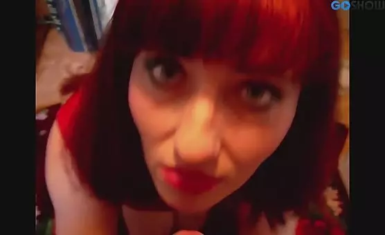 Brunette Deepthroats Monster Cock